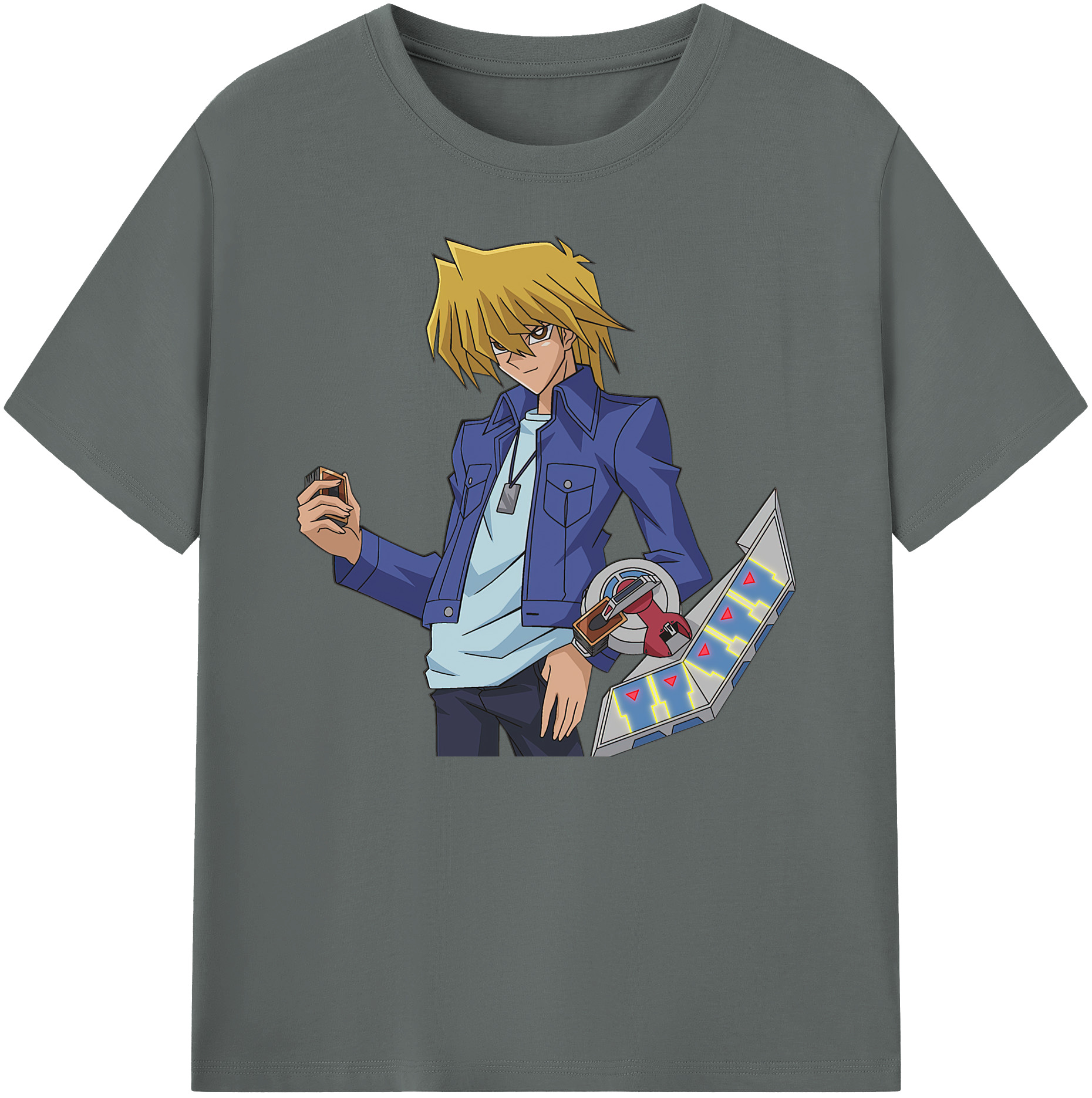 （画像用） 遊☆戯☆王 Yu-Gi-Oh! 綿100％ メンズ半袖Tシャツ｜肌触りやわらか＆通気性